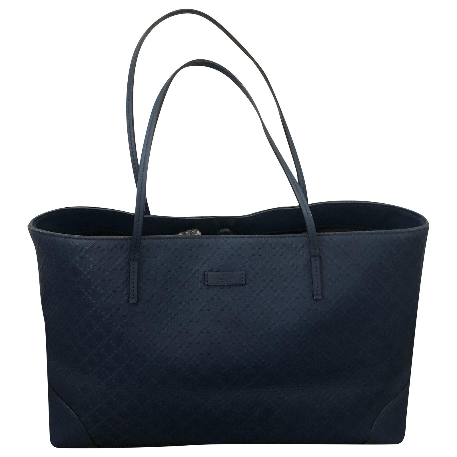 gucci blue tote bag