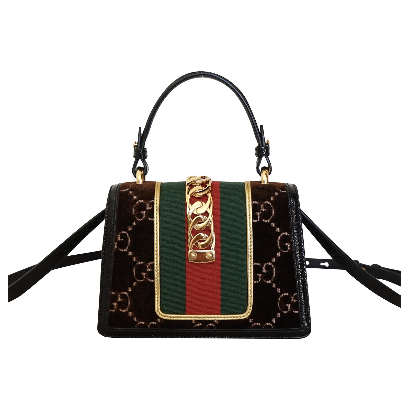 Gucci Handbags Handbags Leather,Velvet 