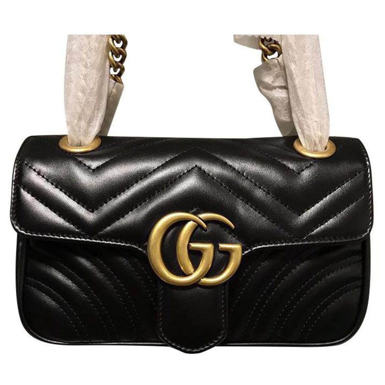 Gucci GUCCI Mini GG Marmont quilted bag 