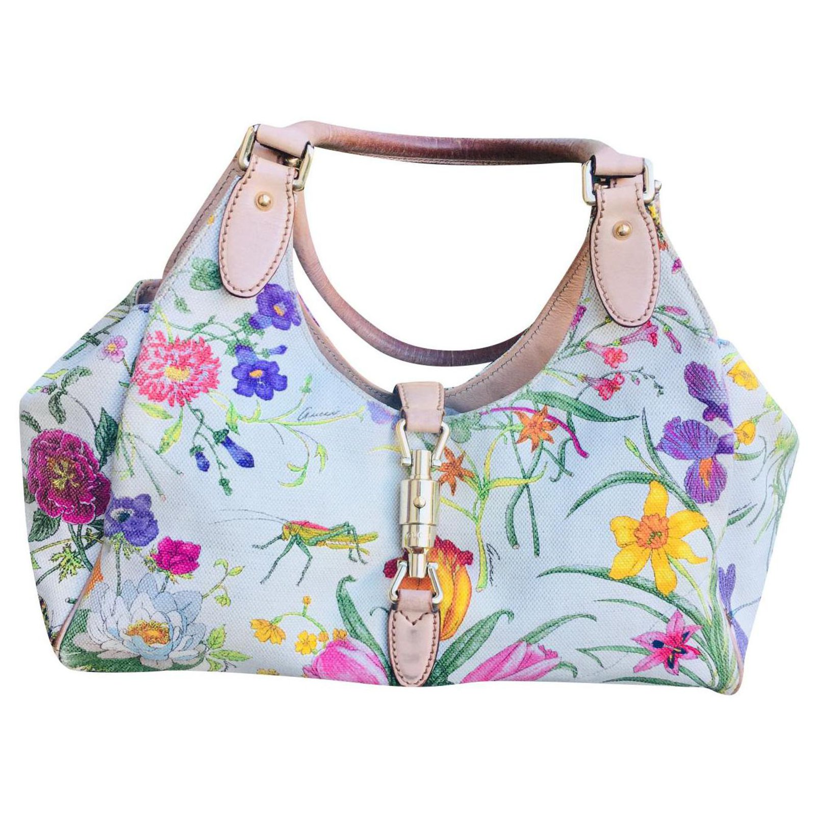 floral handbag