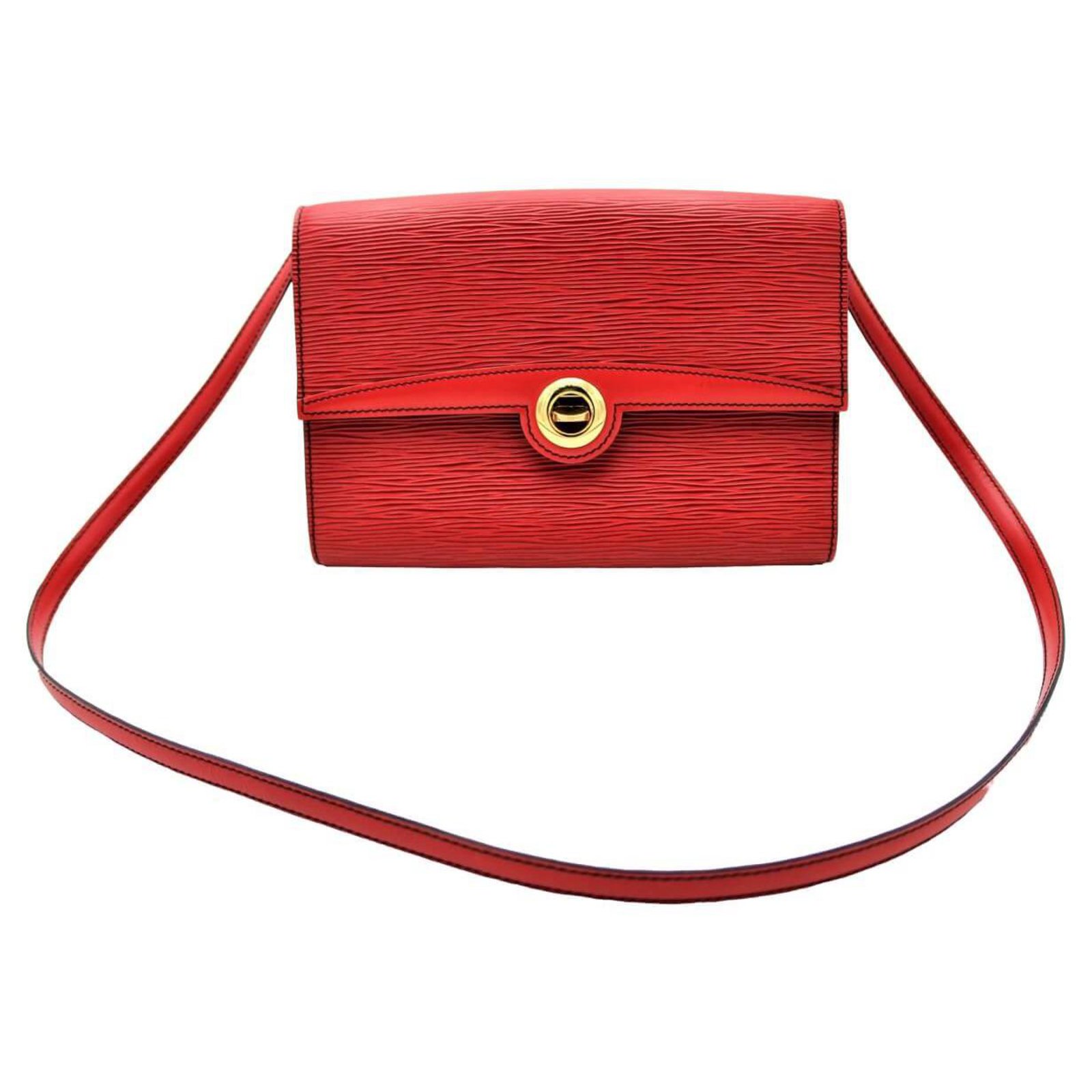 Louis Vuitton Arche Epi Rouge Red Leather ref.201076 - Joli Closet