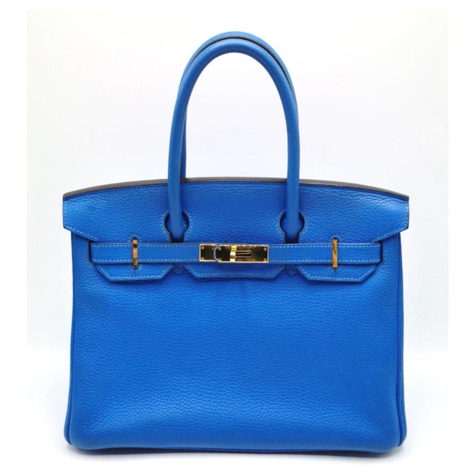 hermes birkin 30 blue electric