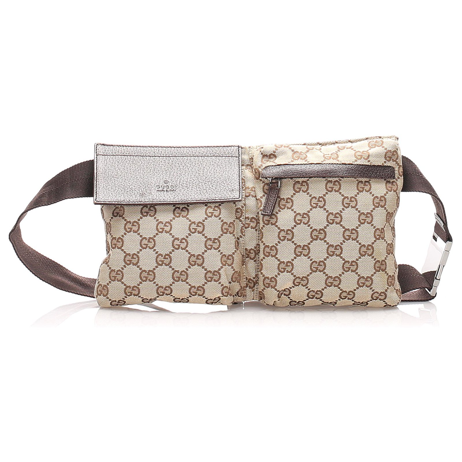 gucci belt bag brown