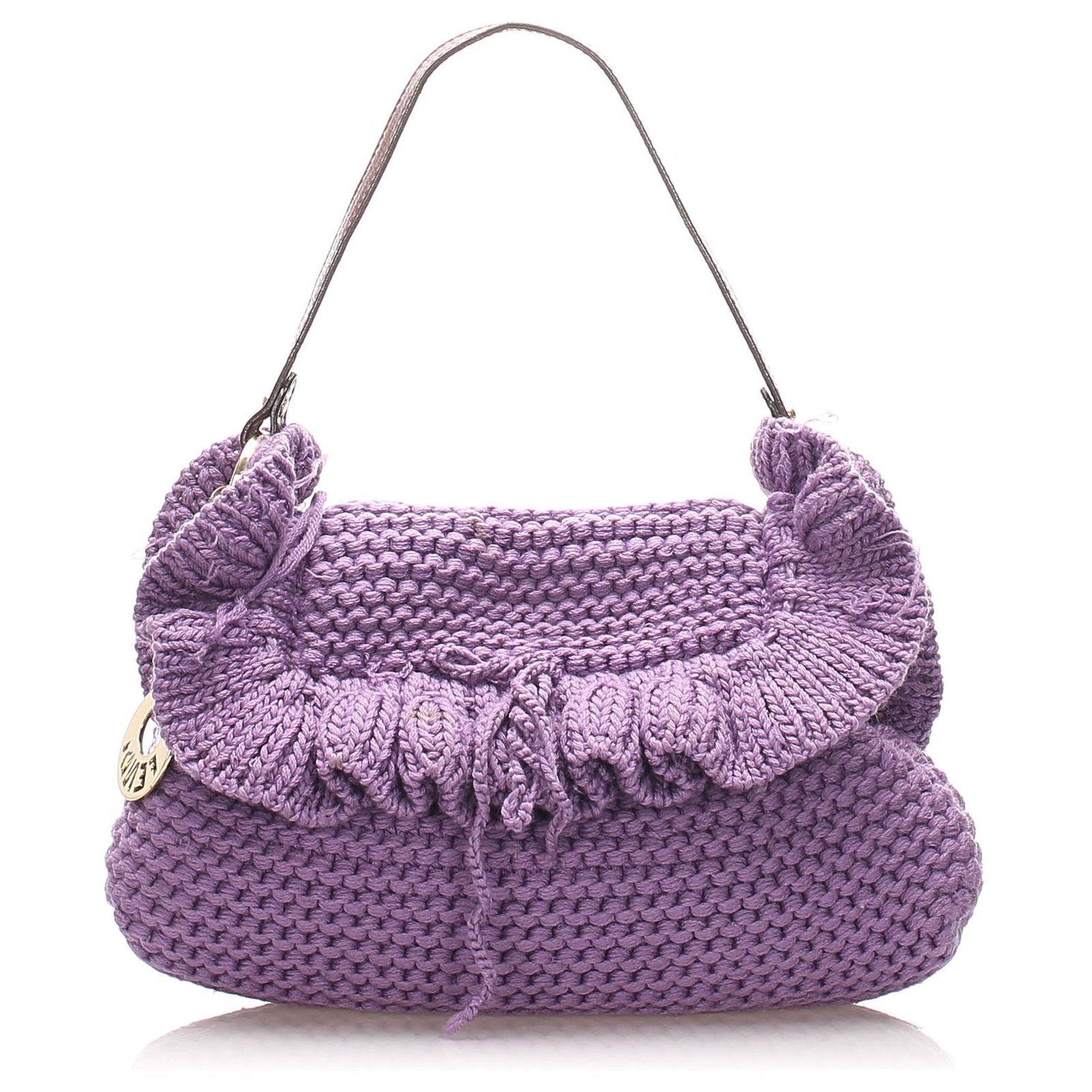 fendi knitted bag