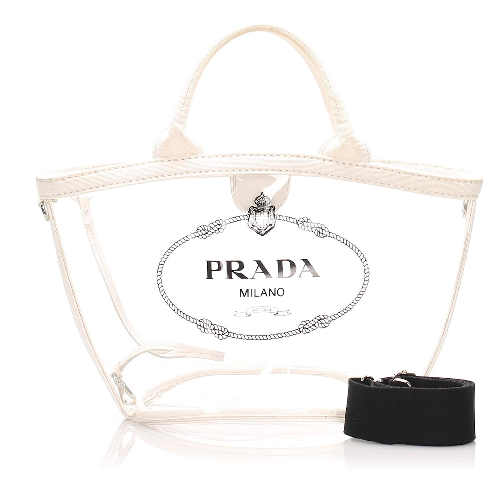 sac prada transparent