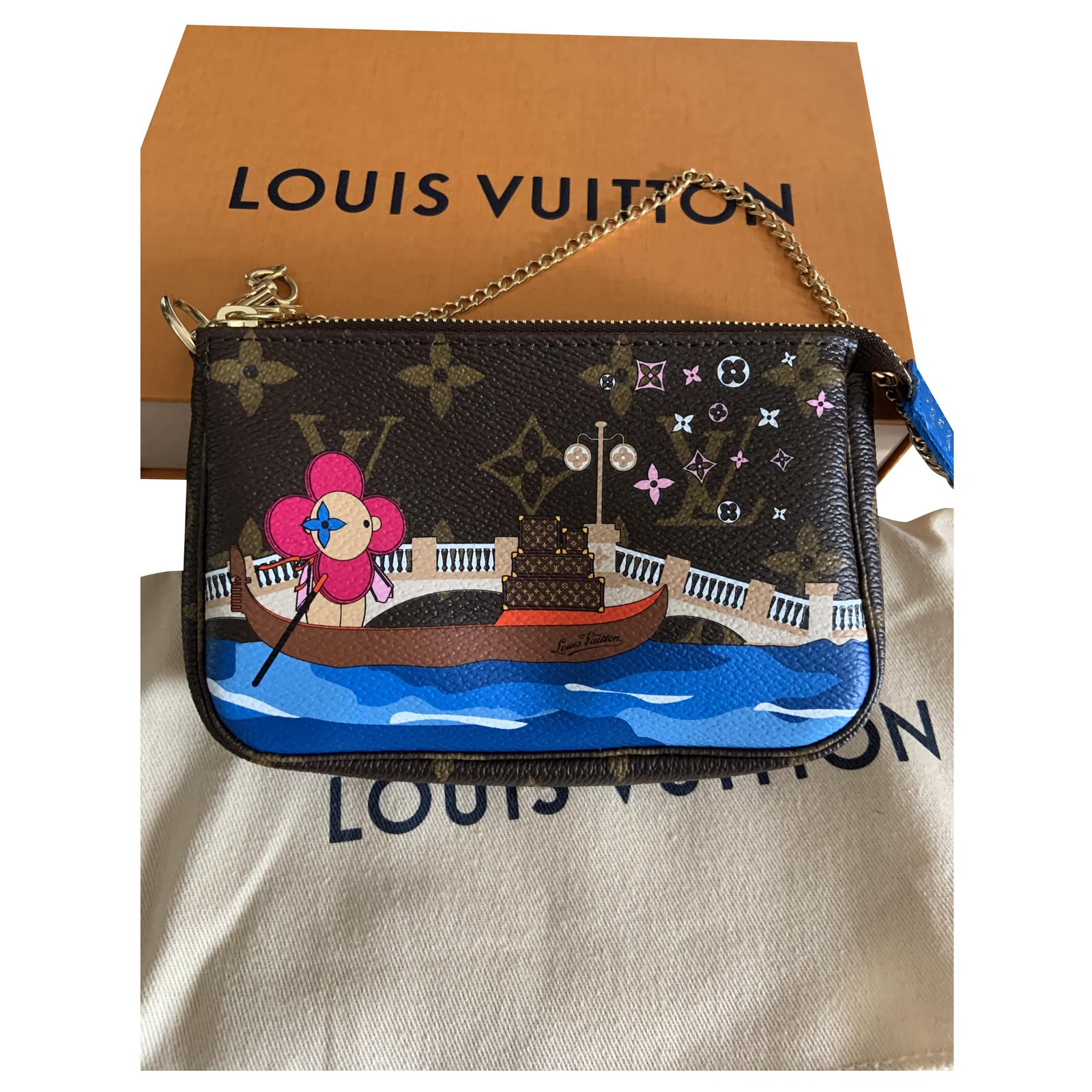 klippe milits Kostume Louis Vuitton Mini Pochette Vivienne Venedig Limited Edition Weihnachten  2019 Mehrfarben ref.201246 - Joli Closet