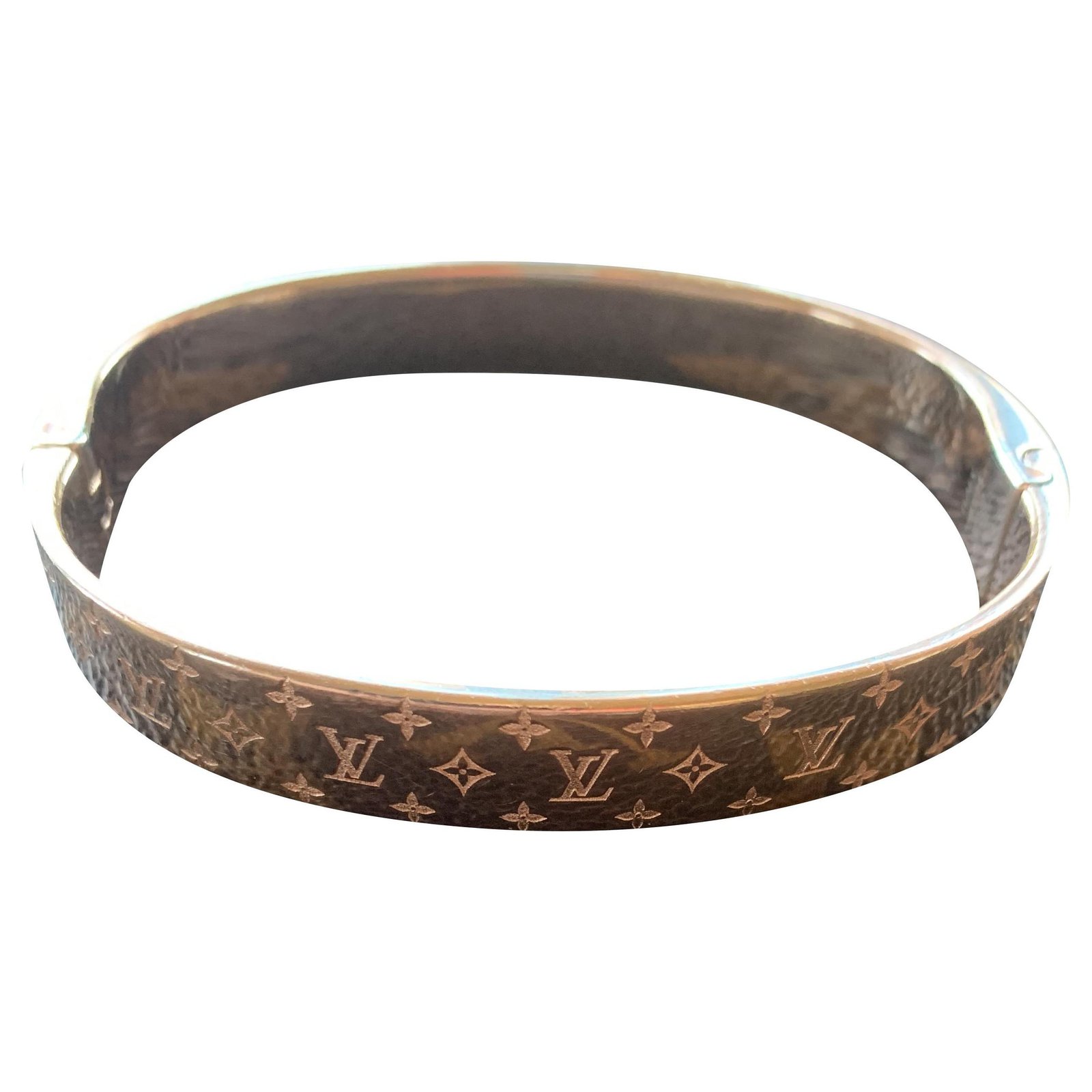 Louis Vuitton Monogram Eclipse Metal Bracelet