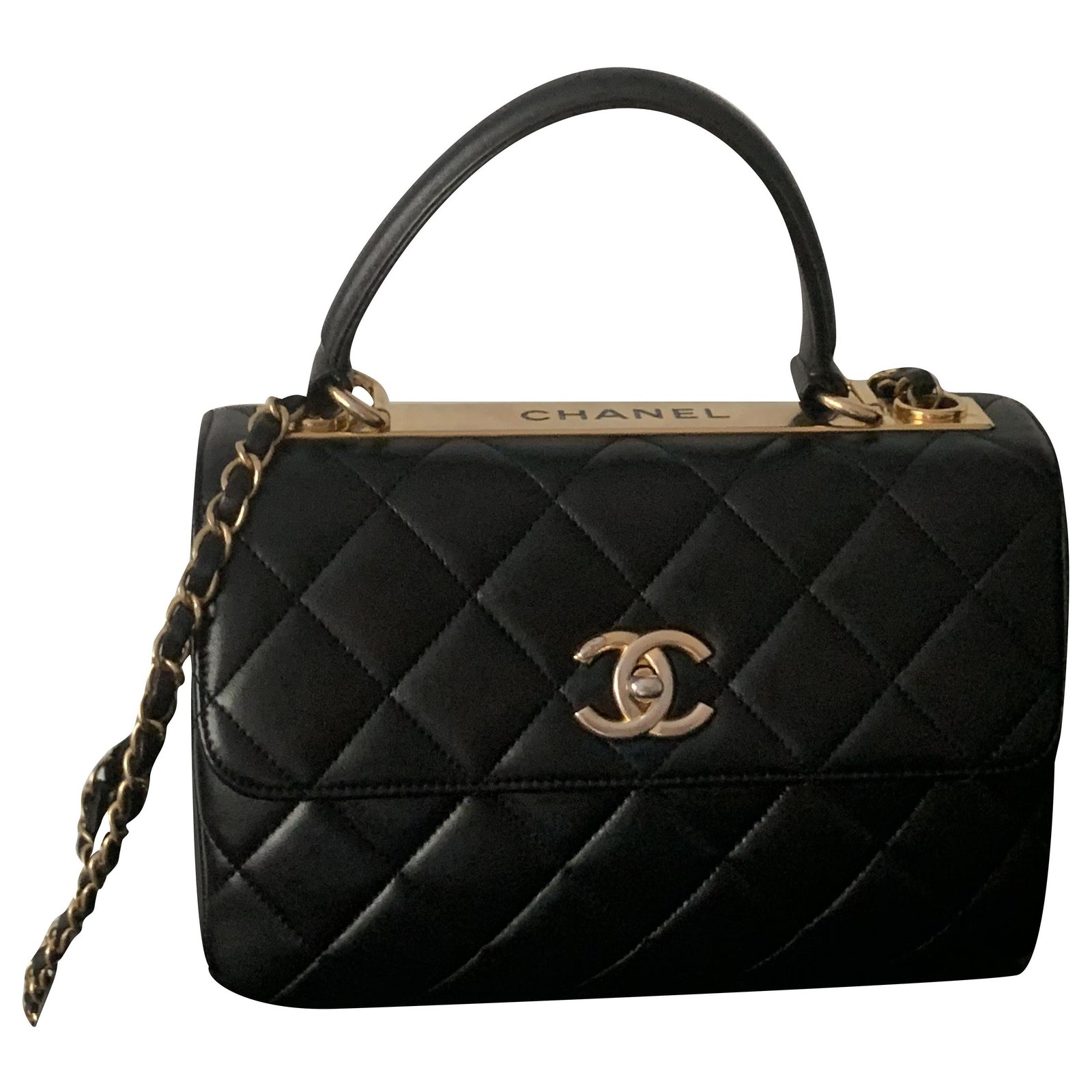 Chanel Handtaschen aus Leder - Schwarz - 39084705