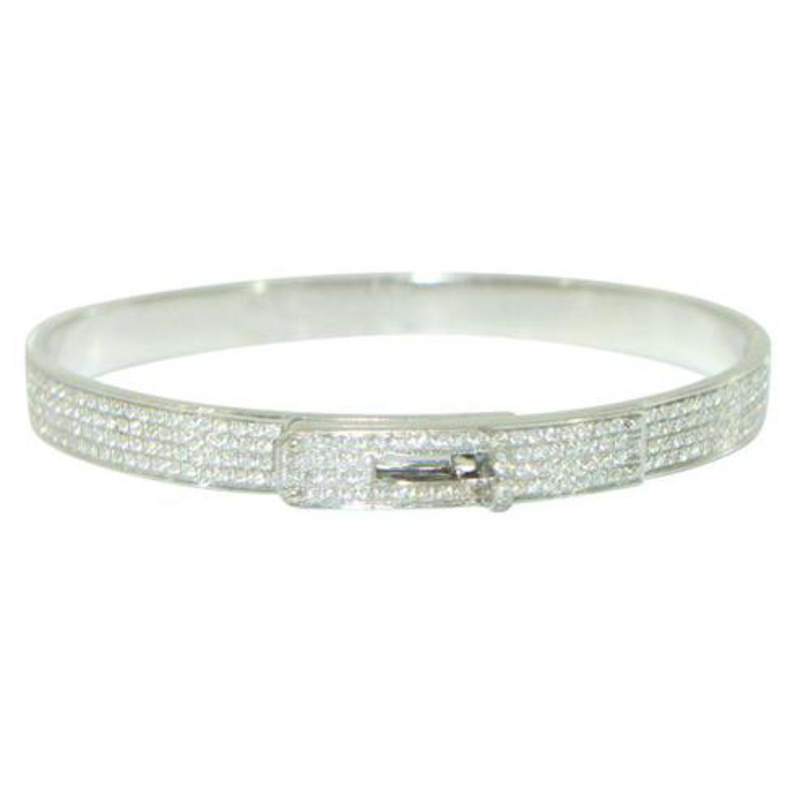 NEW Hermes Kelly Diamond Bracelet White Gold/Diamond SH, Luxury,  Accessories on Carousell