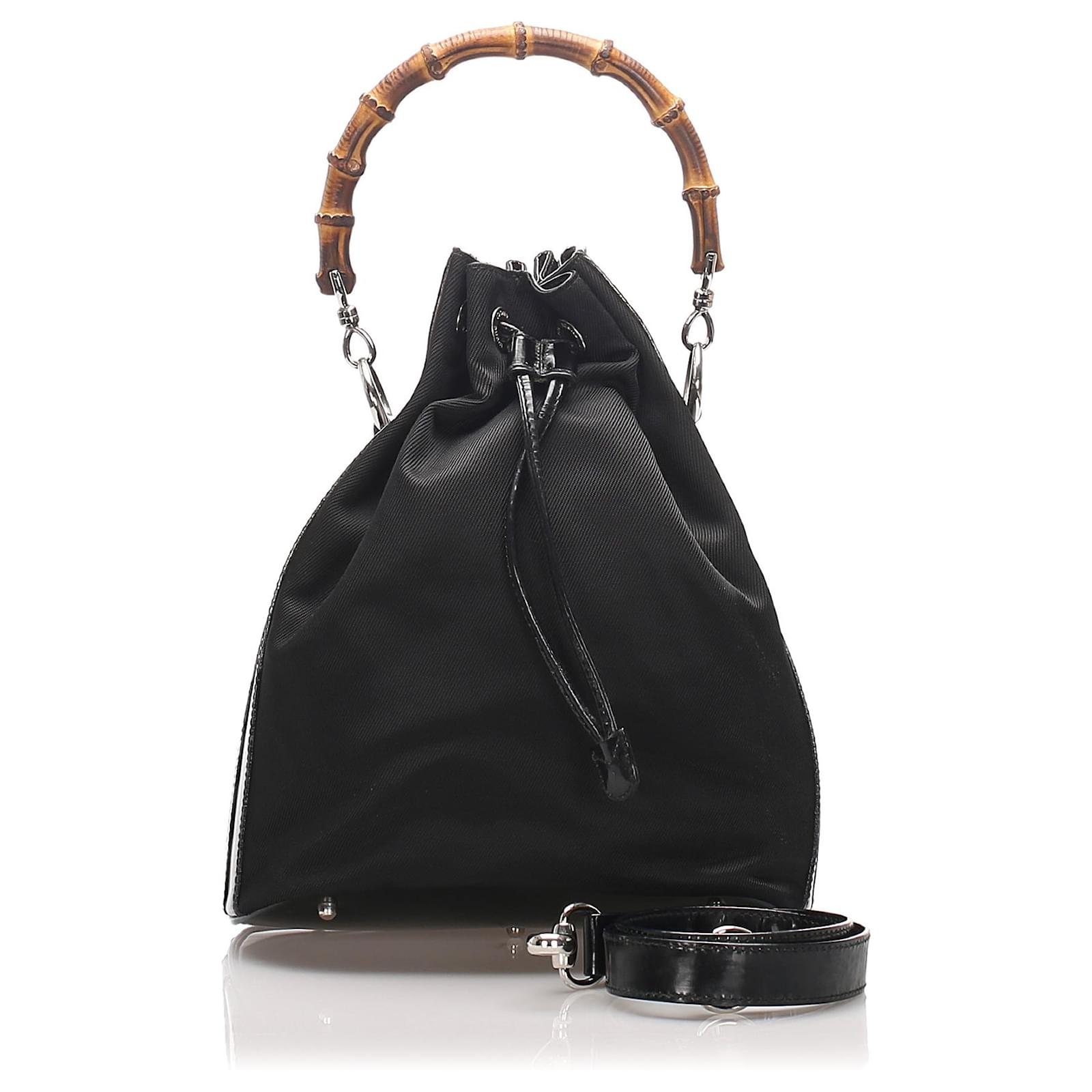 gucci bucket bag black