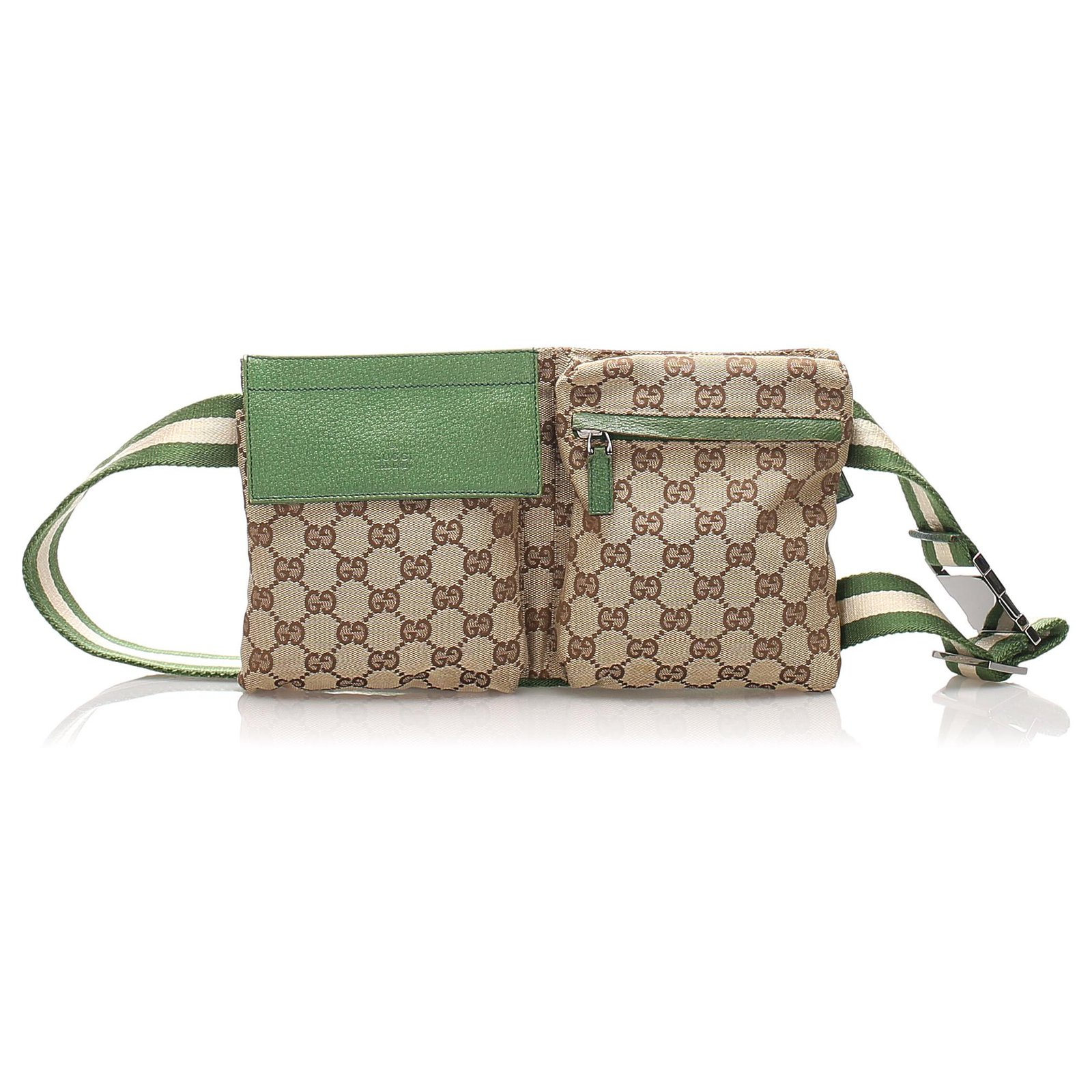 gucci belt bag green