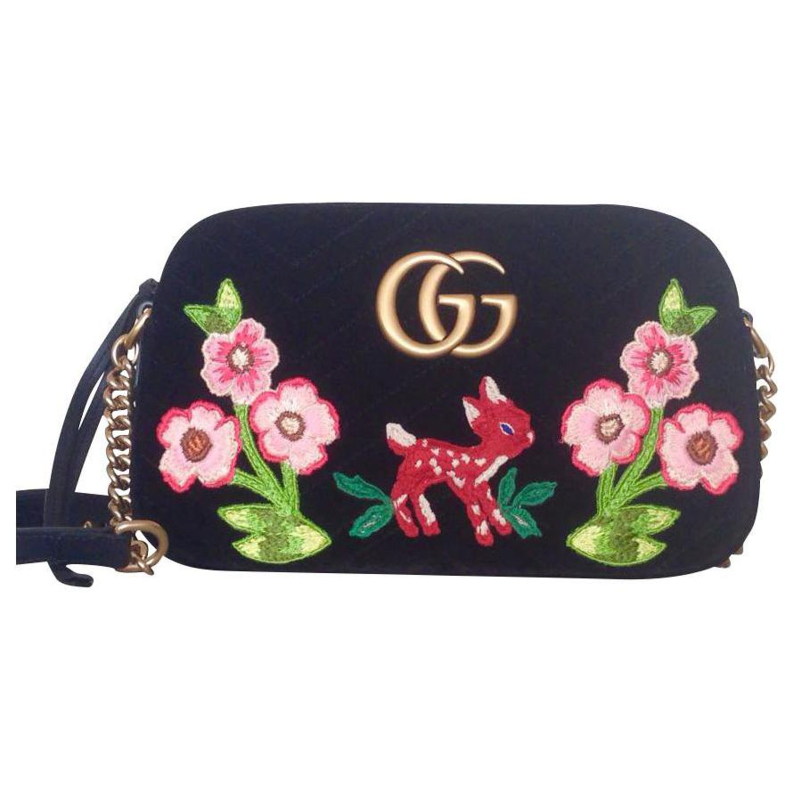 black velvet gucci purse