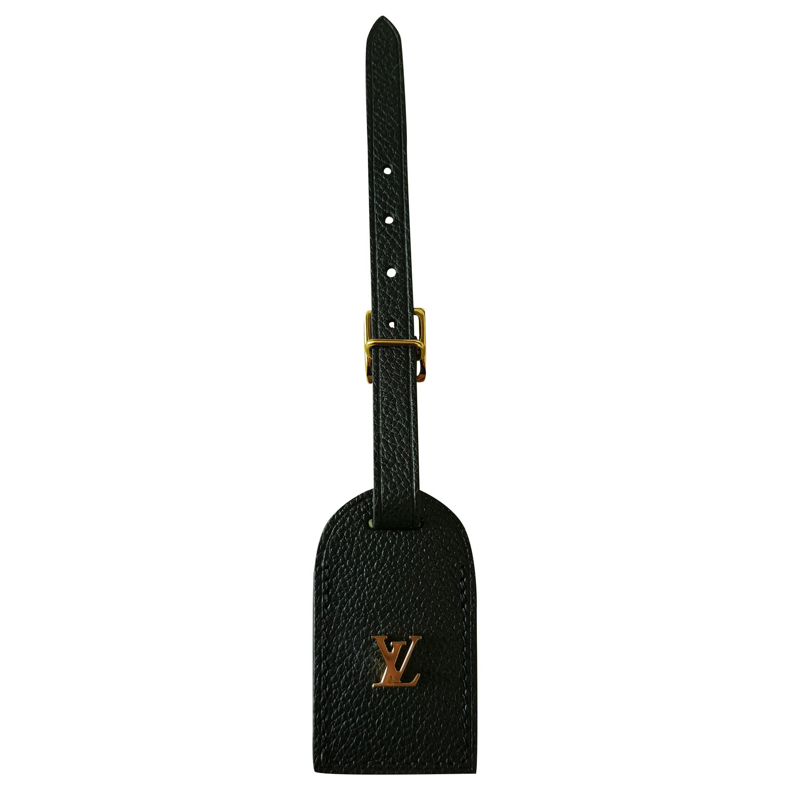 Louis Vuitton DOOR ADDRESS Black Lambskin ref.203826 - Joli Closet