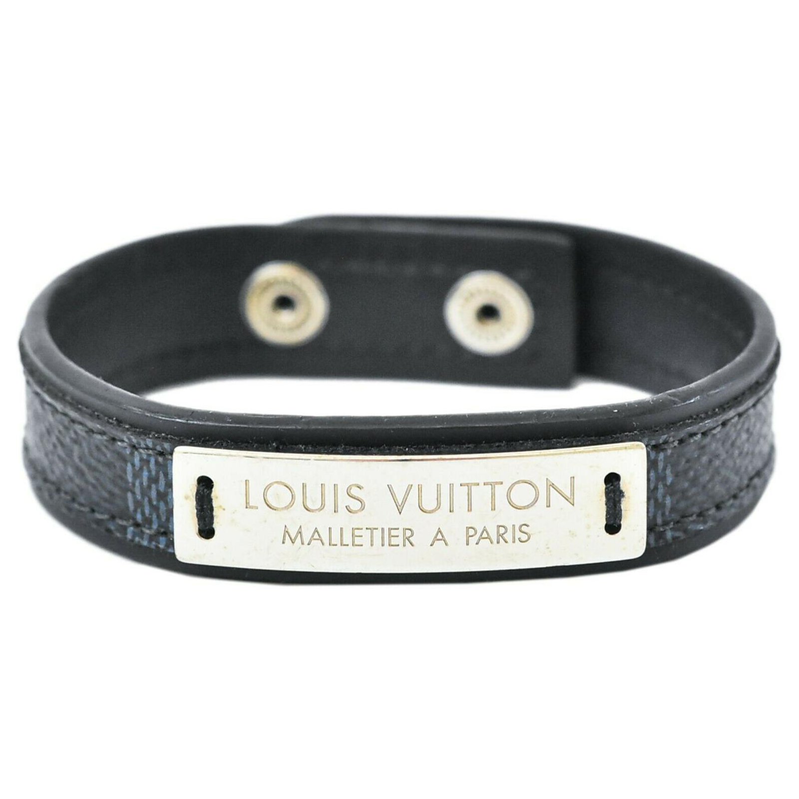 Louis Vuitton bracelet Blue Cloth ref.203985 - Joli Closet