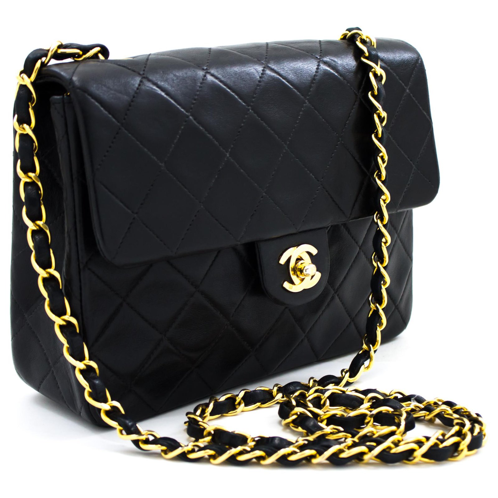 Chanel Black Caviar Leather Small Vanity Crossbody Bag  Labellov  Buy and  Sell Authentic Luxury
