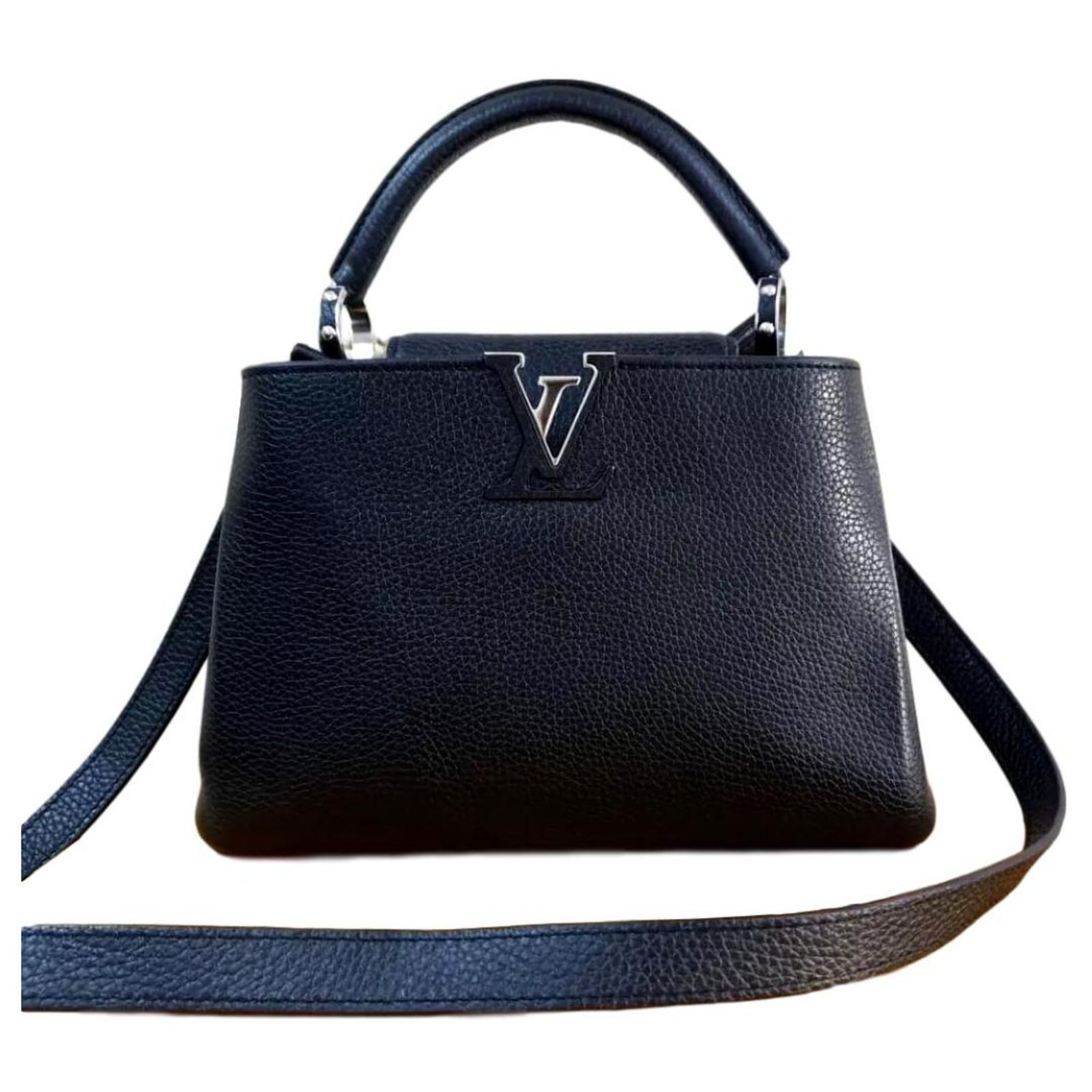 Louis Vuitton LOUIS VUITTON Capucines BB Shoulder Bag Handbag