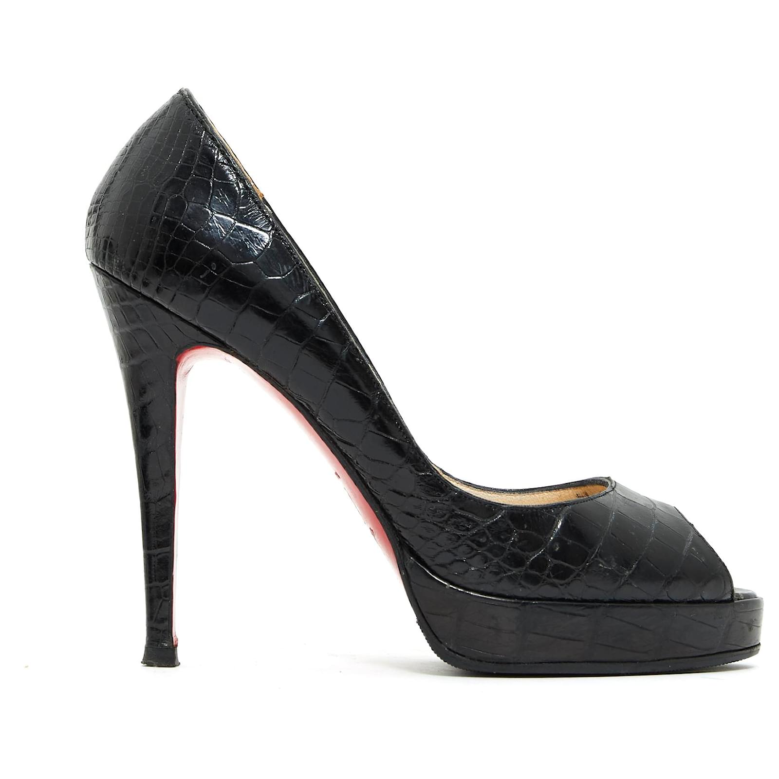 christian louboutin black heels