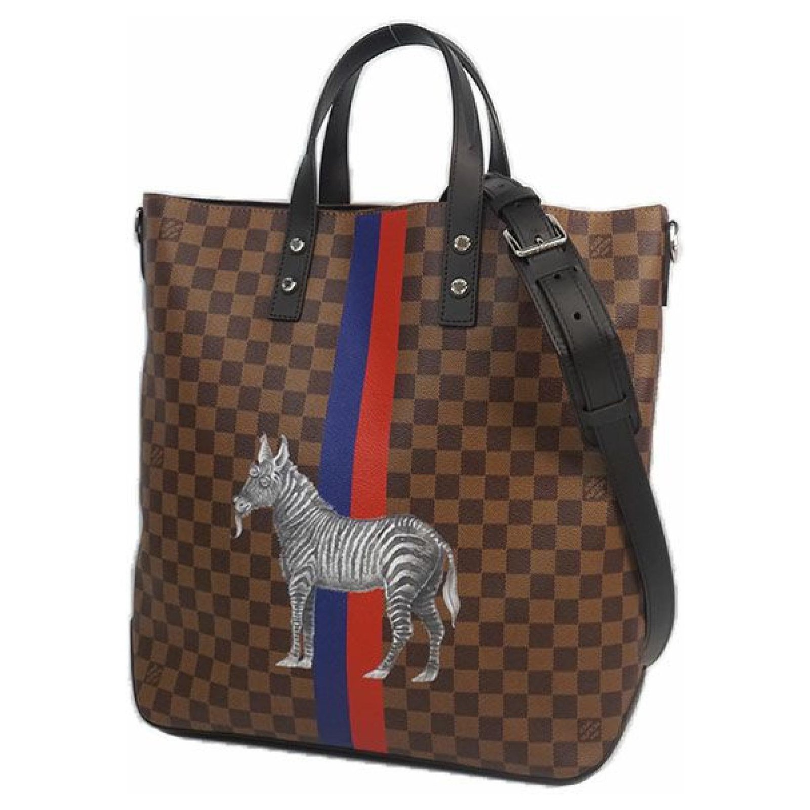 Louis Vuitton Atlas tote Chapman 2WAY Womens tote bag N42702 damier ebene  Cloth ref.204720 - Joli Closet