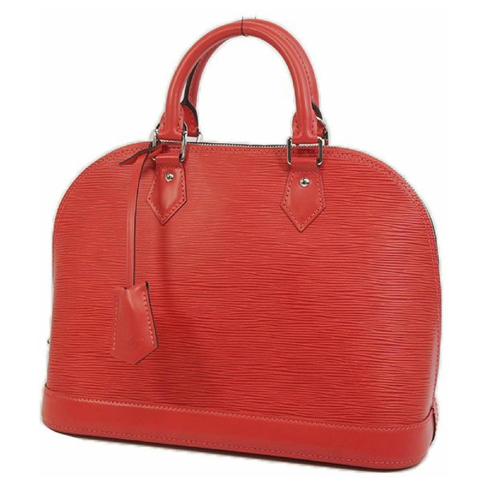 Louis Vuitton bolso de mujer almaPM M42046 Rosa caliente Cuero ref.204725 -  Joli Closet
