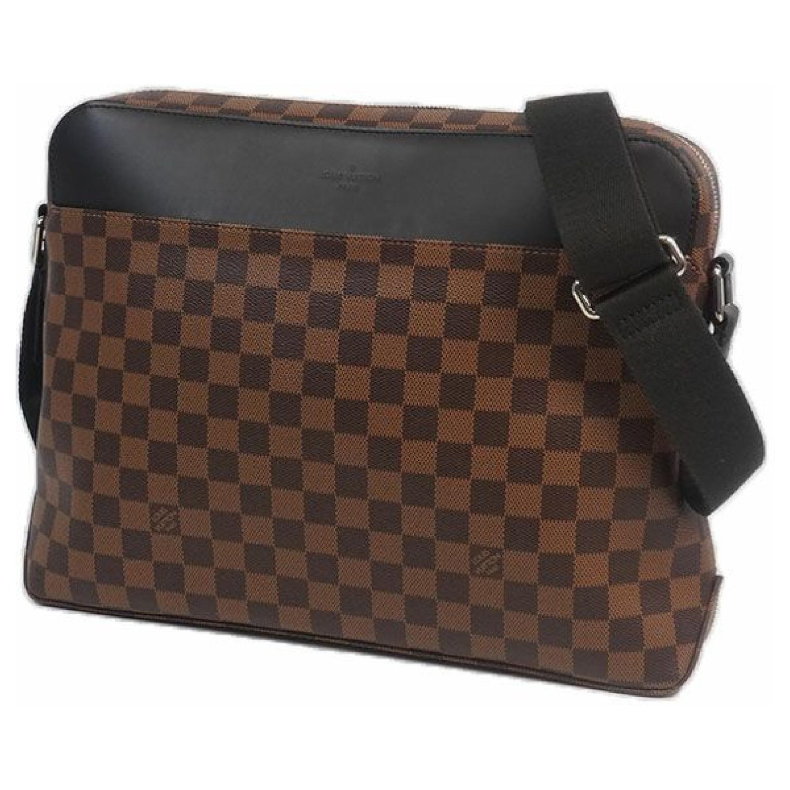 Louis Vuitton Jake messengerMM Womens shoulder bag N41569 damier ebene  Cloth ref.205007 - Joli Closet