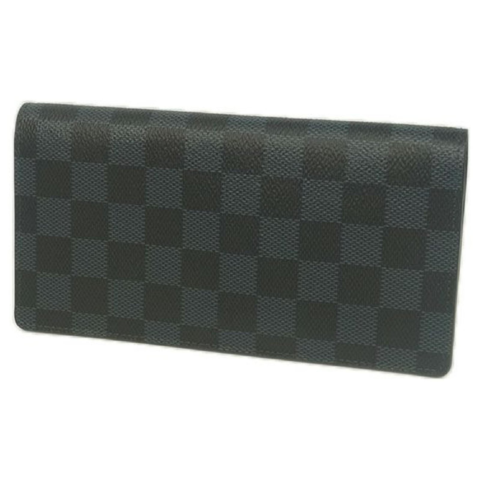 LOUIS VUITTON Damier Cobalt Wallet Brazza Bi-fold N63212