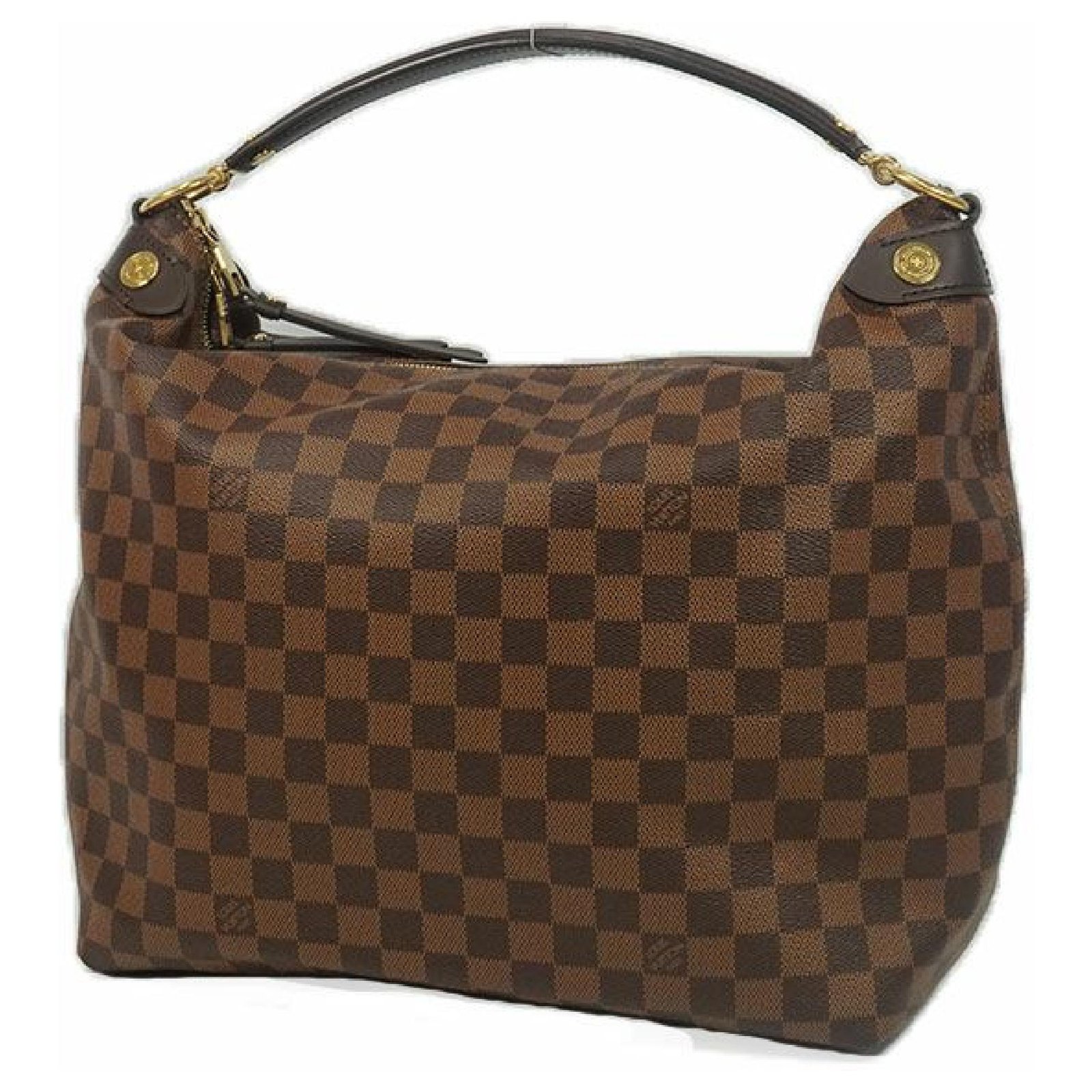 Louis Vuitton Duomo Hobo Womens shoulder bag N41861 damier ebene Cloth ...