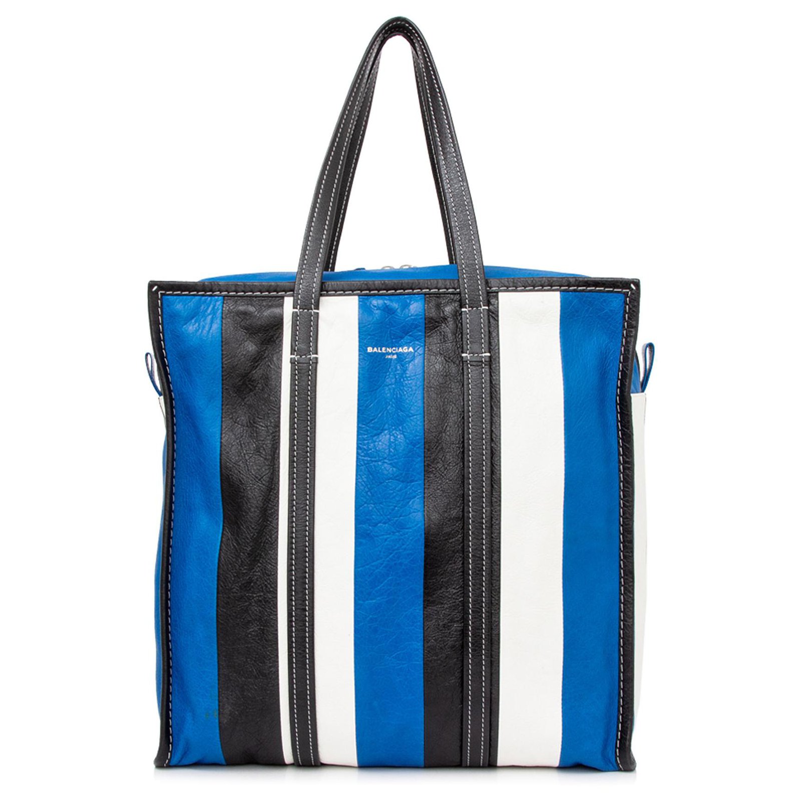 Balenciaga Black M Bazar Shopper Lambskin Tote Bag Multiple colors