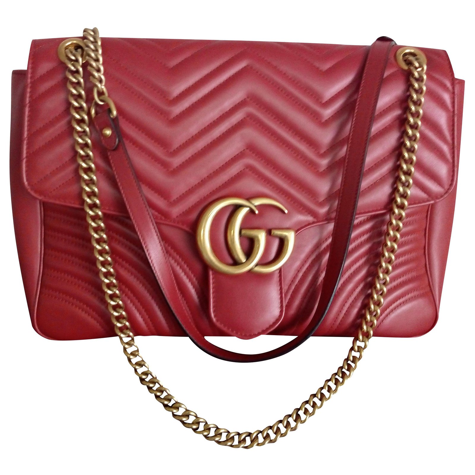 gucci bag with heart on back