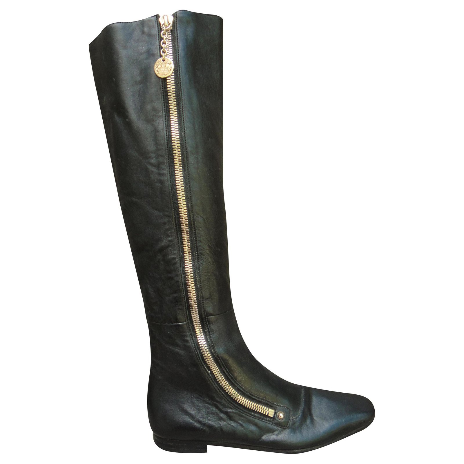 gucci black riding boots