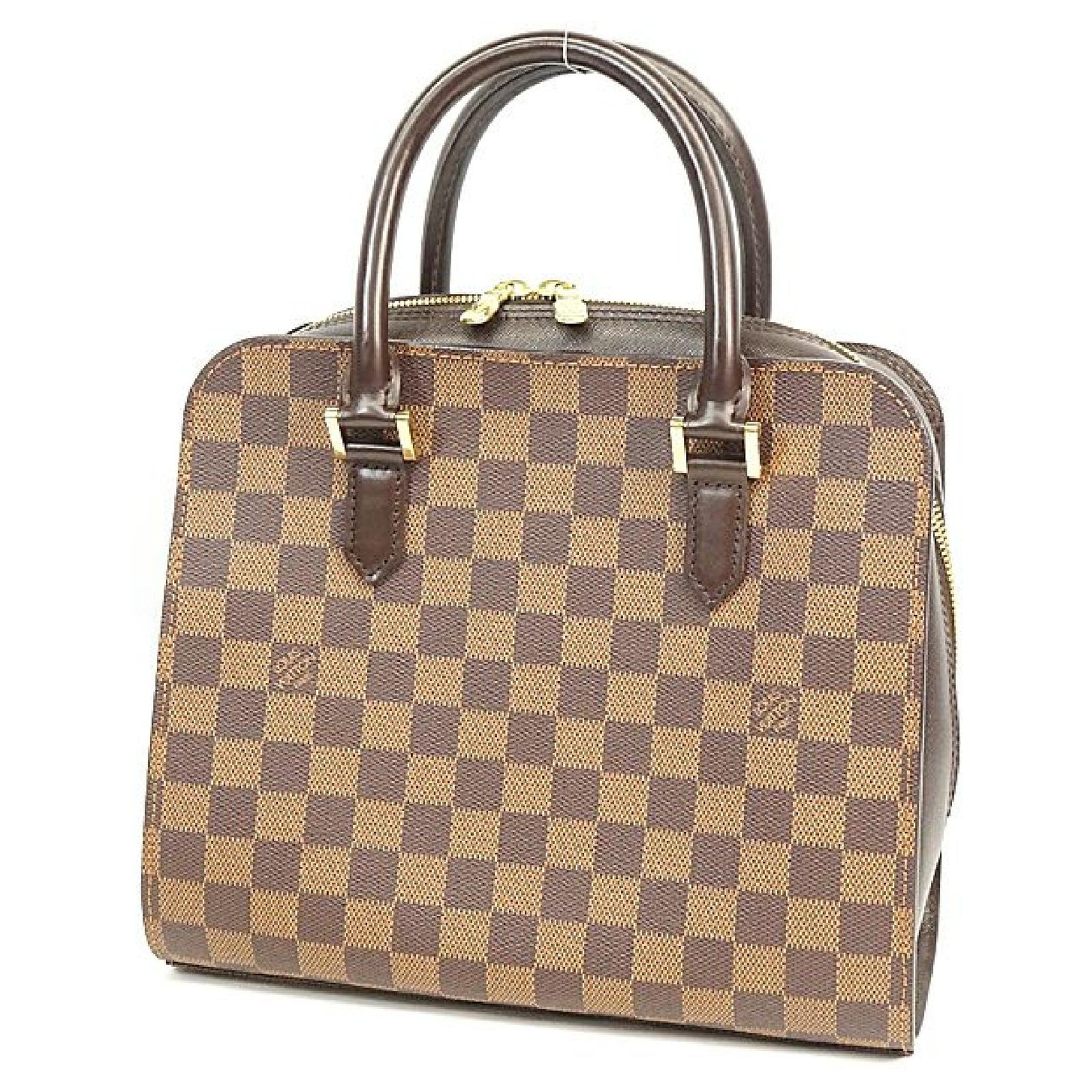 Louis Vuitton Triana Womens handbag N51155 damier ebene Cloth ref.205806 -  Joli Closet