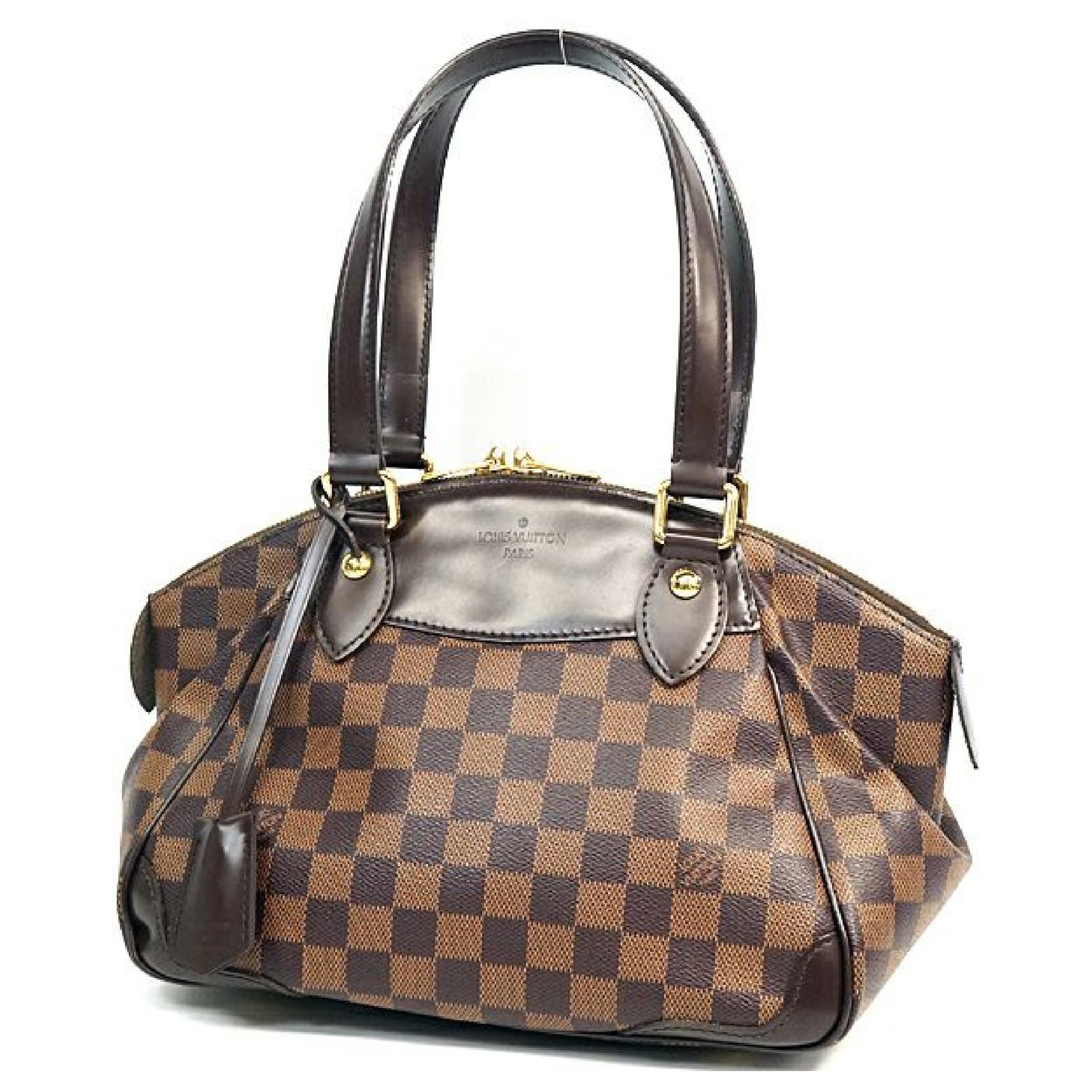 Louis Vuitton LOUIS VUITTON Verona PM Womens shoulder bag N41117 damier ebene Handbags Cloth ...