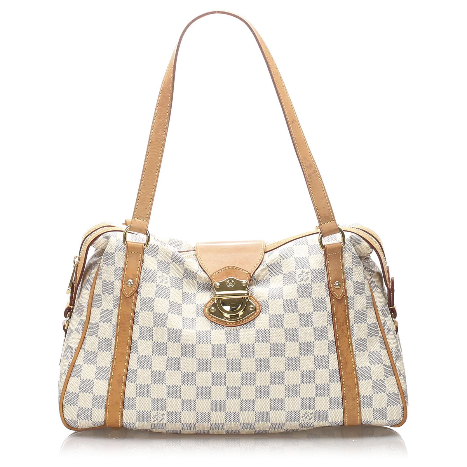 LOUIS VUITTON Damier Azur Stresa PM Shoulder Bag