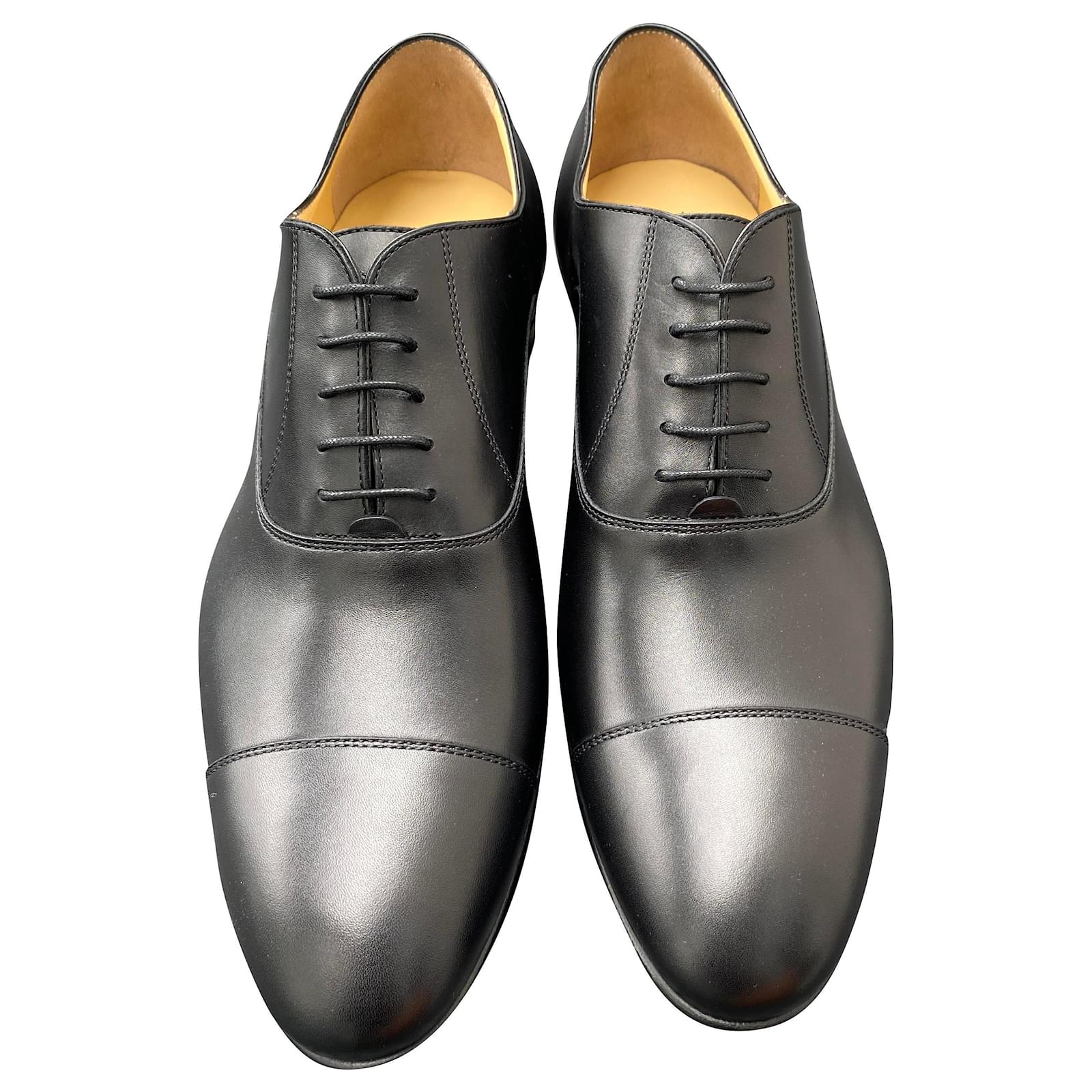 chanel-black-lambskin-derbie-