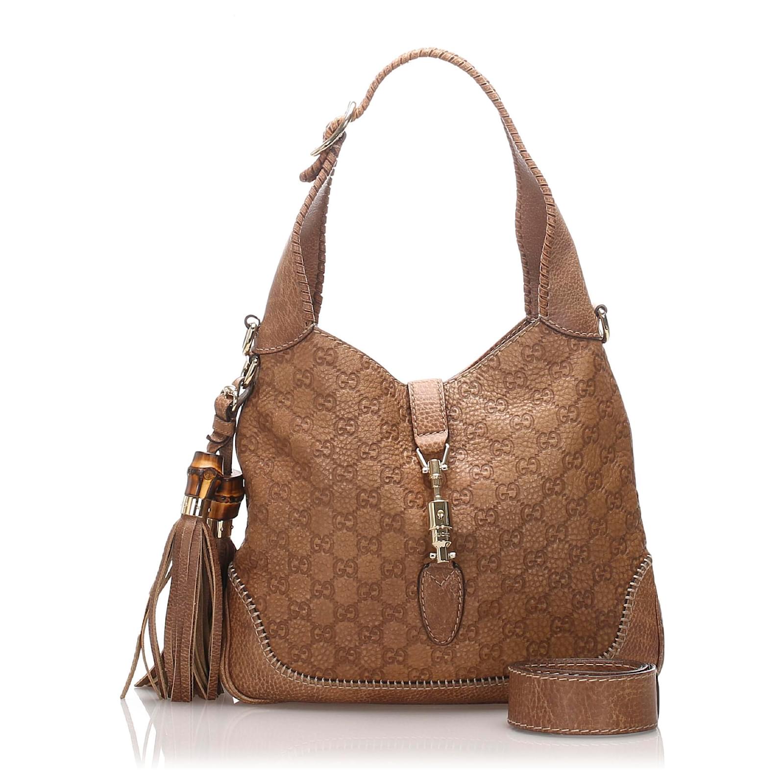 jackie crocodile shoulder bag gucci