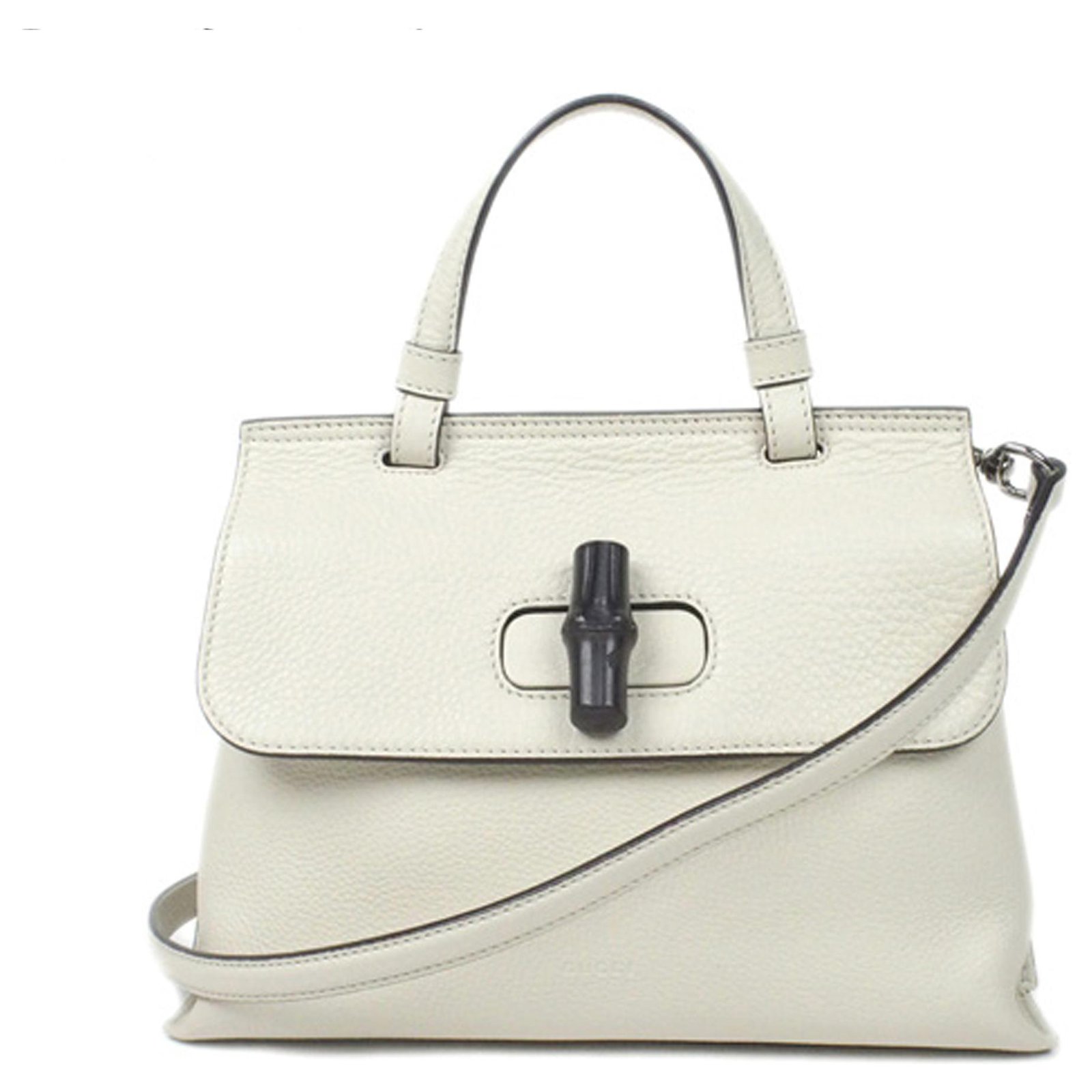 gucci leather satchel
