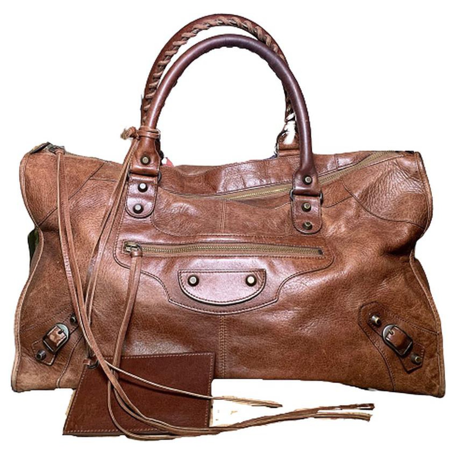 Balenciaga Brown Leather City Bag with Silver Hardware at 1stDibs  balenciaga  brown bag brown balenciaga bag balenciaga brown leather bag