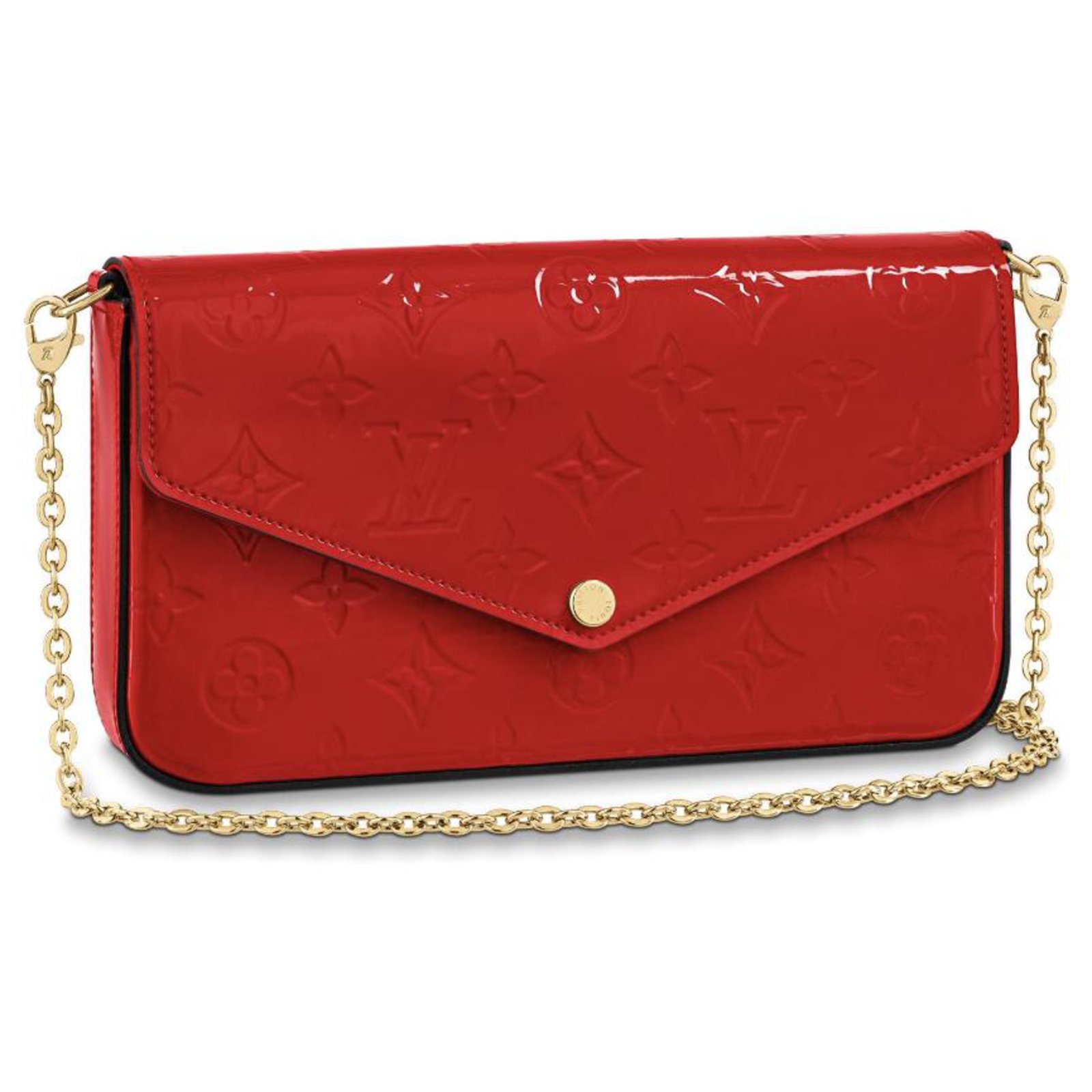 Louis Vuitton LV Pochette accessoires LV x UF Red Leather ref.495264 - Joli  Closet
