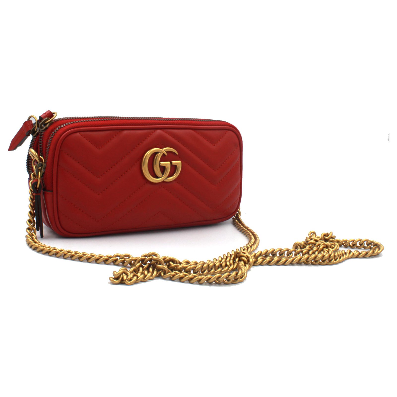 gucci red small handbag