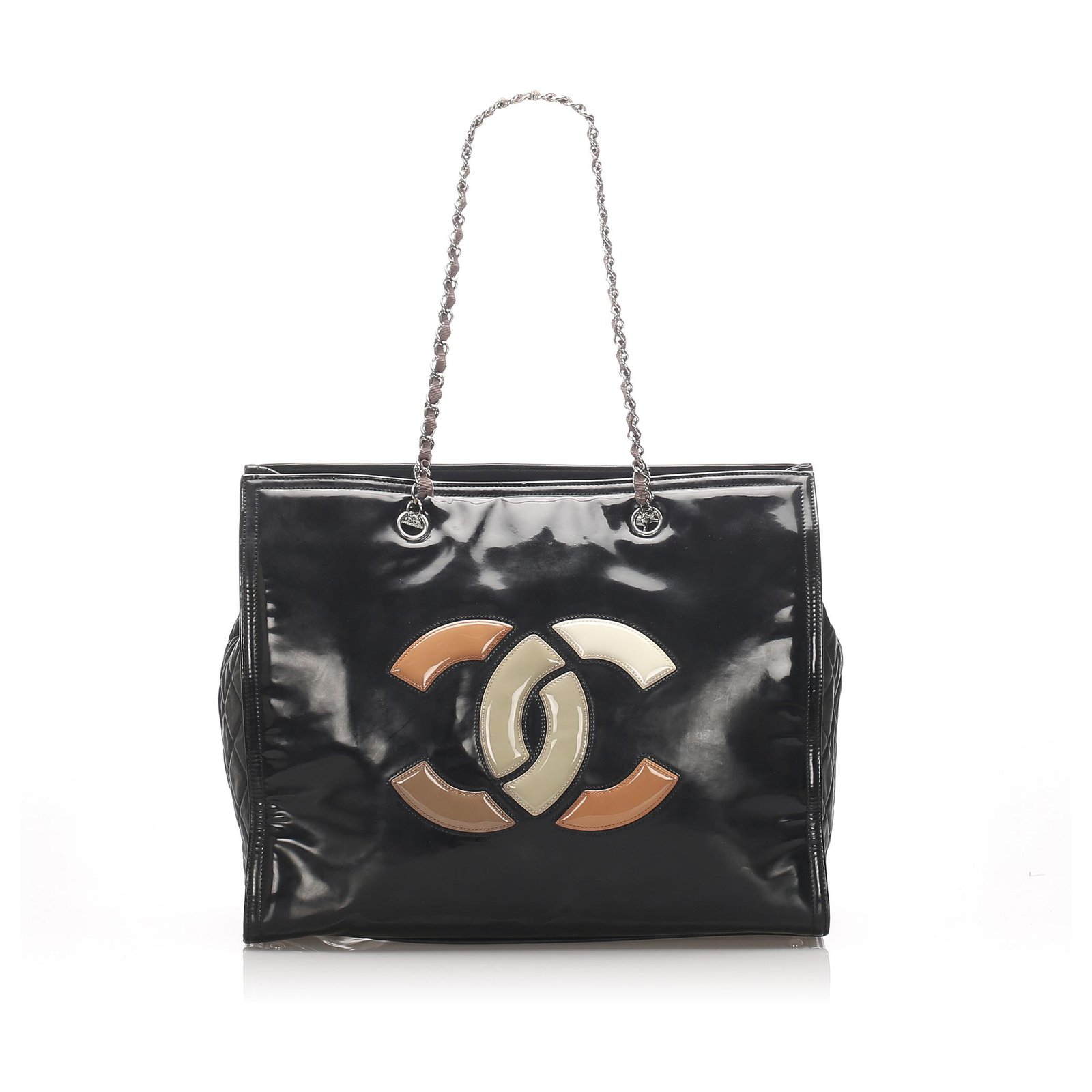 Chanel Black Lipstick Patent Leather Tote Bag Multiple colors ref.208685 -  Joli Closet