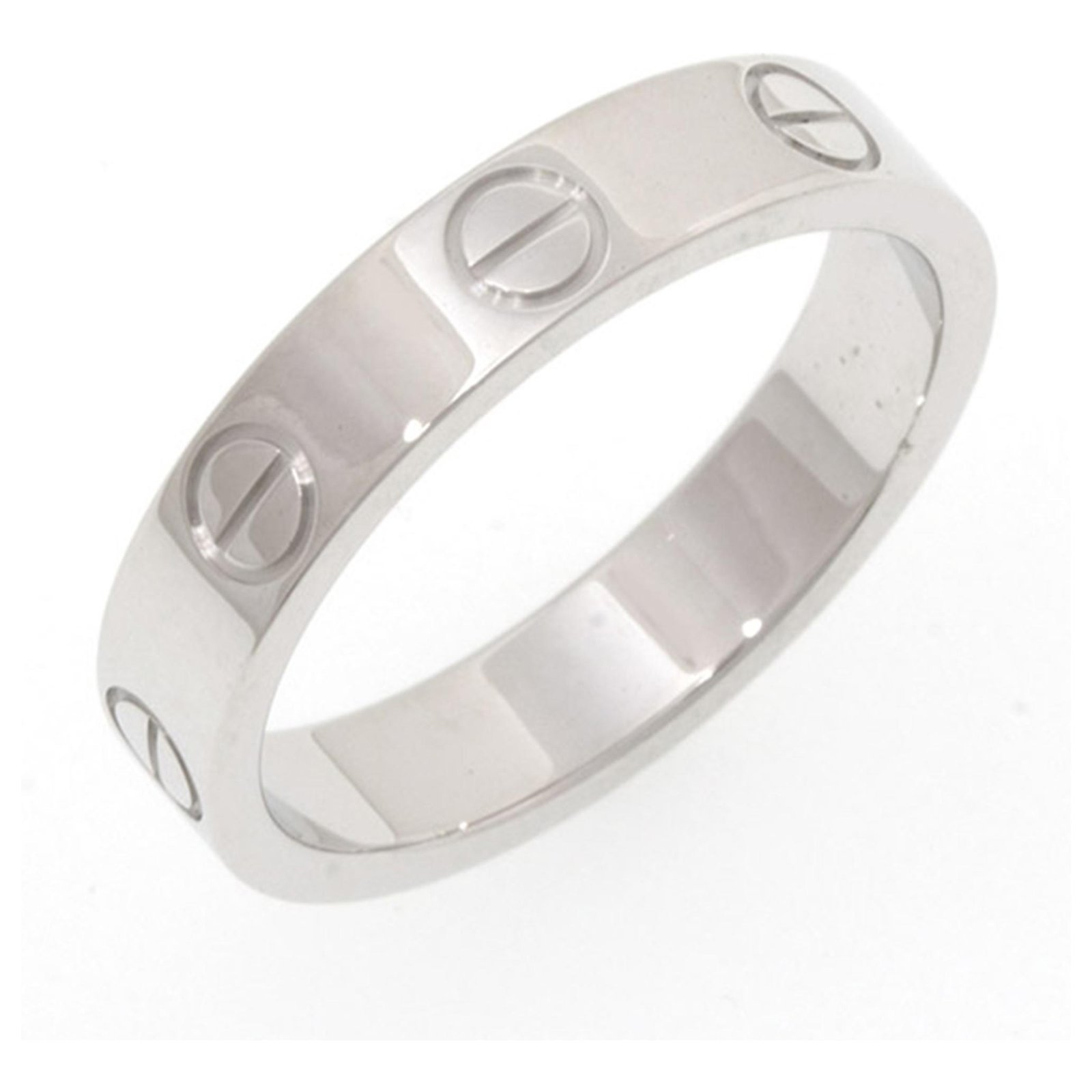cartier love silver ring