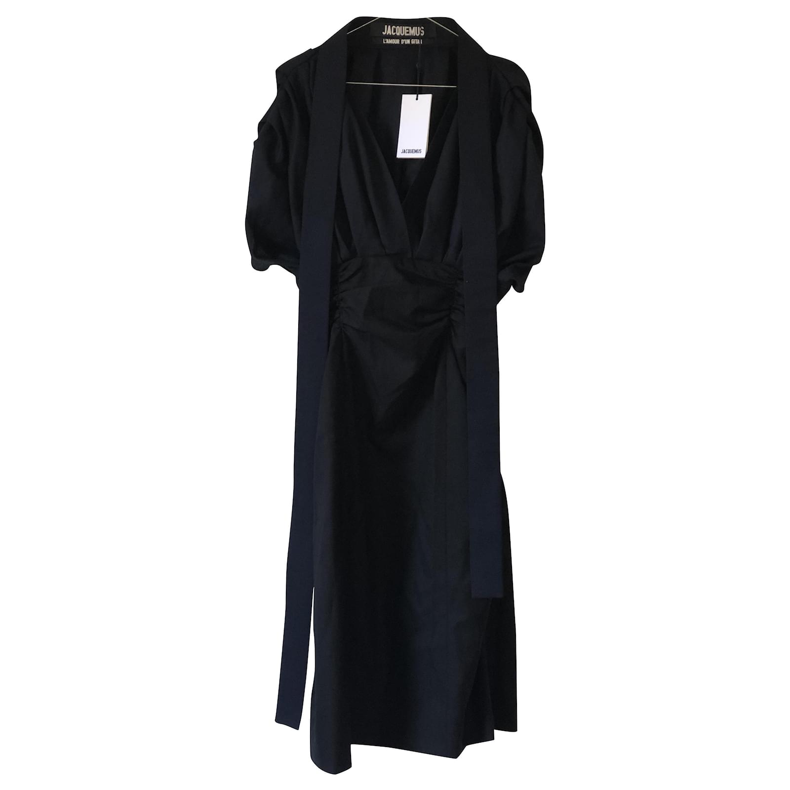 Jacquemus L Amour De Gitan Black Navy Blue Wool Ref 41 Joli Closet