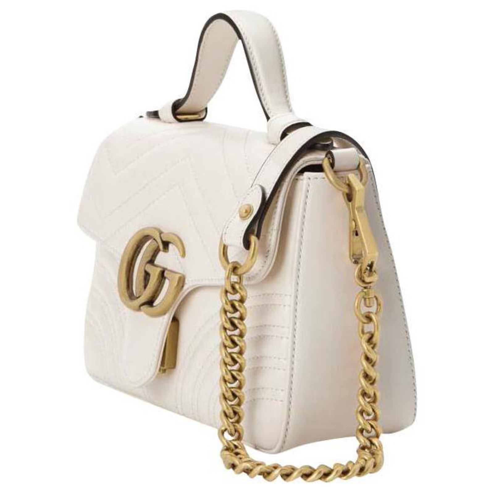gucci mini bag white