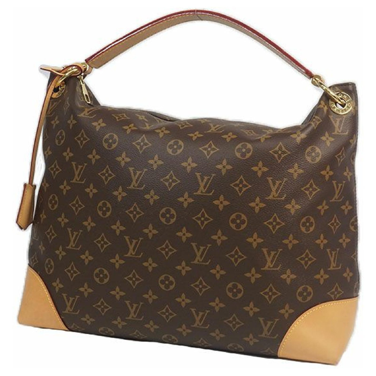 Louis Vuitton Berri Handbag Monogram Canvas MM