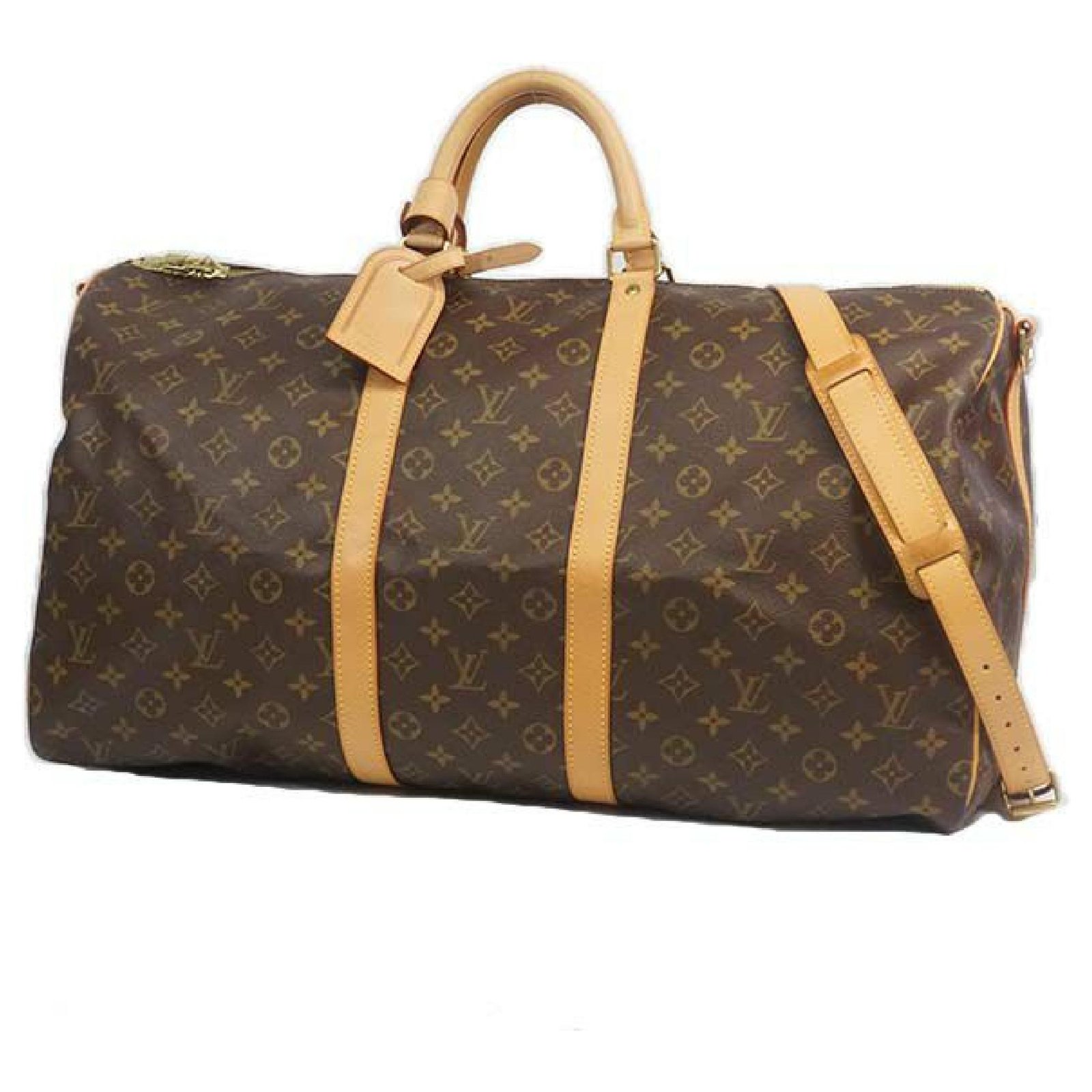 Louis Vuitton Keepall Bandouliere 55 unisex Boston bag M41414 Cloth  ref.209552 - Joli Closet
