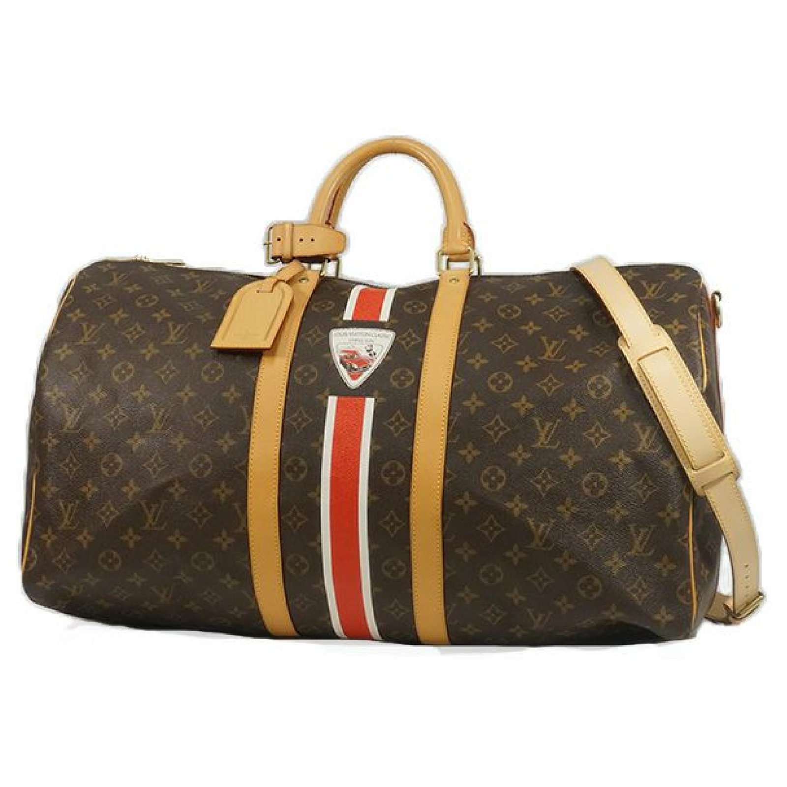 Louis Vuitton Keepall Bandouliere 55 unisex Boston bag M41430 ref.209650 -  Joli Closet