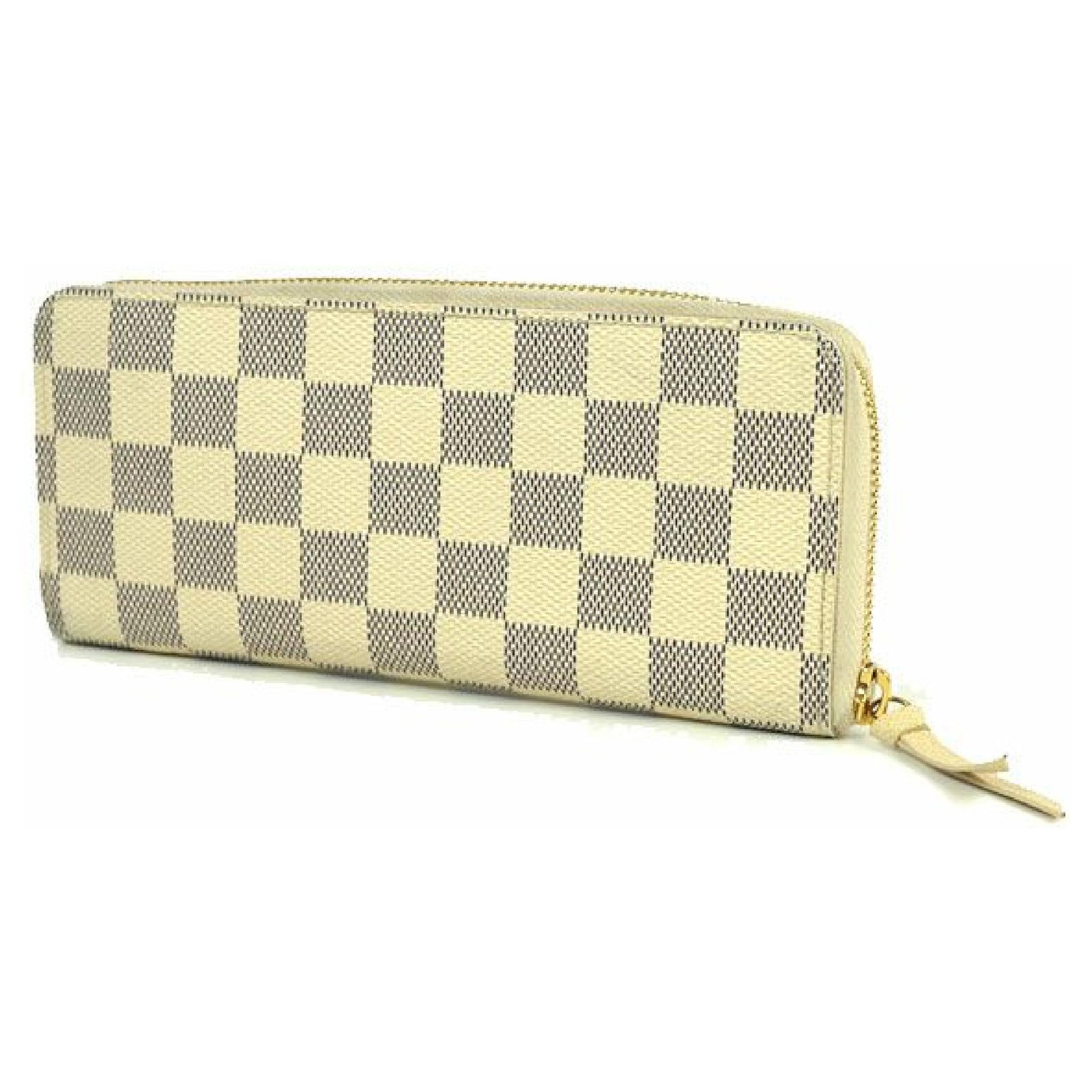 Louis Vuitton portofeuilles Clemence Womens Tri-fold wallet N61210