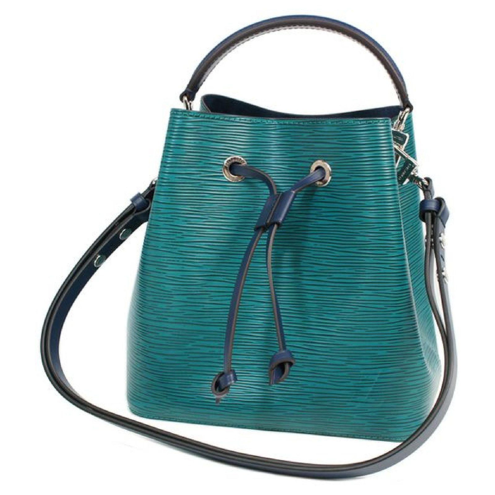 Louis Vuitton NeoNoe Womens Shoulder Bags, Blue
