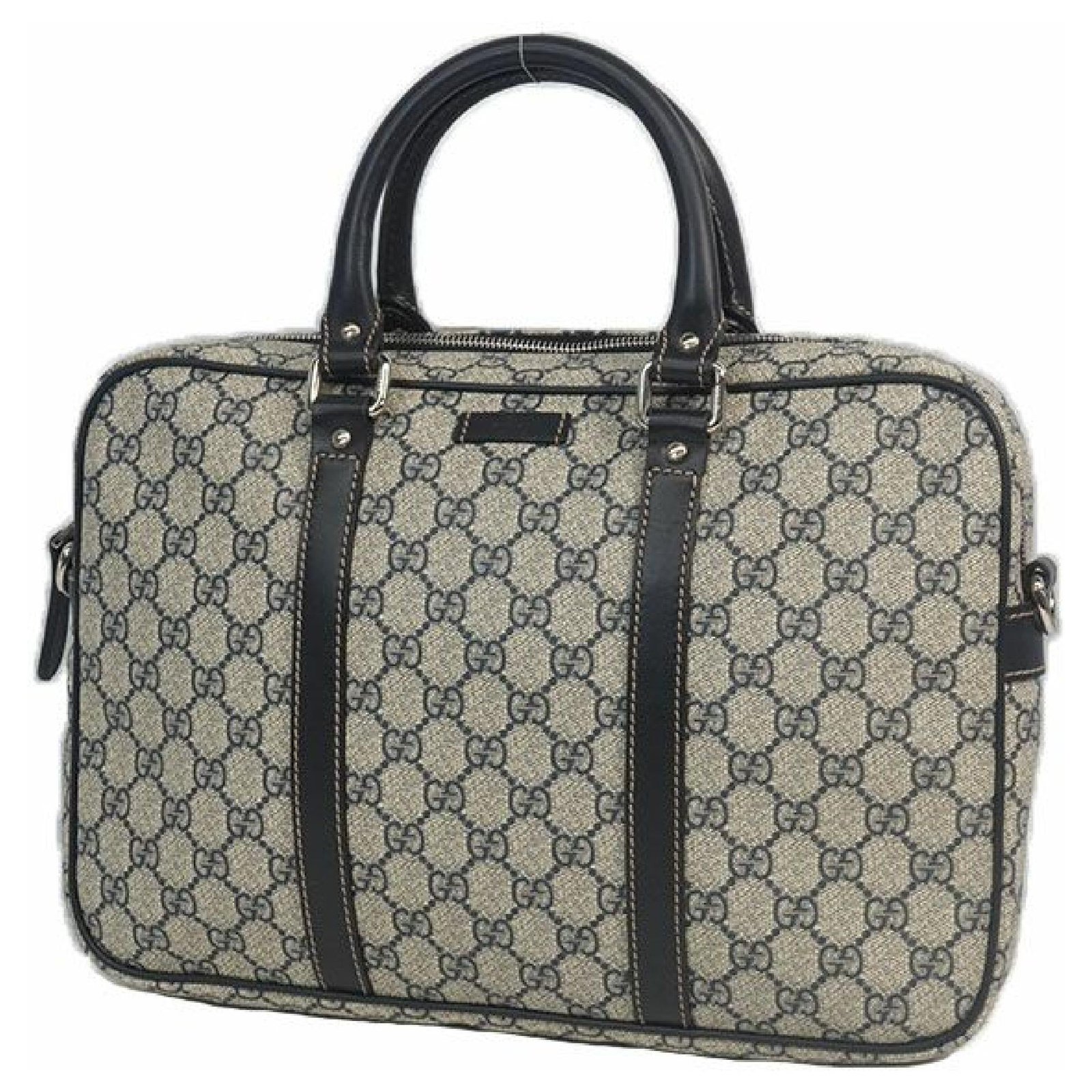Gucci Double G Zipped Laptop Case in Gray for Men