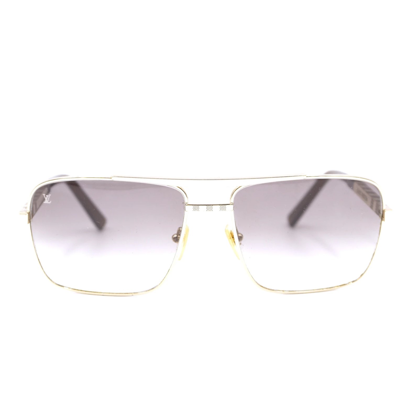 Louis Vuitton Black Gold Attitude Z0259u Sunglasses ref.209918 Joli
