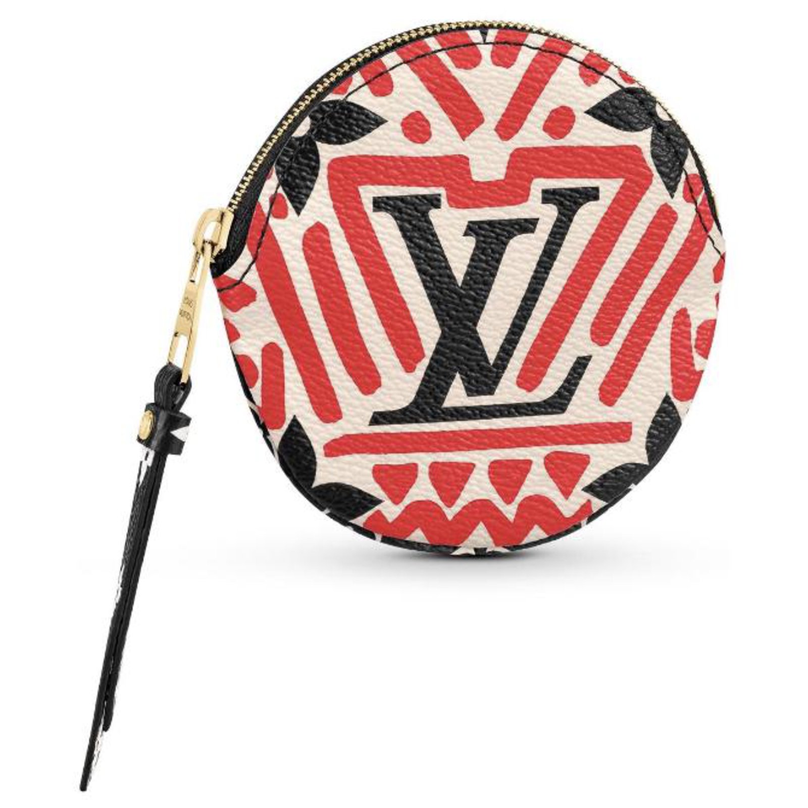 Louis Vuitton LV Crafty round coin purse Red Leather ref.209926 - Joli  Closet